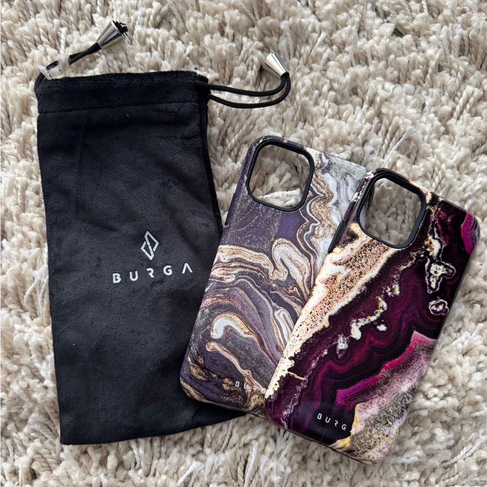 Burga Marble iPhone 11 Pro Cases - Set of Two